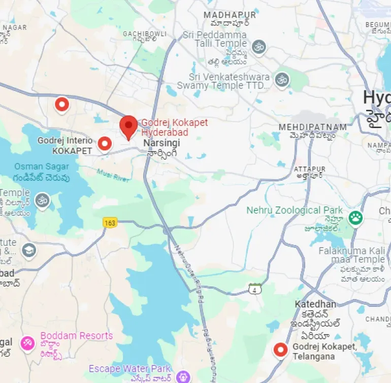 Layout Location Map